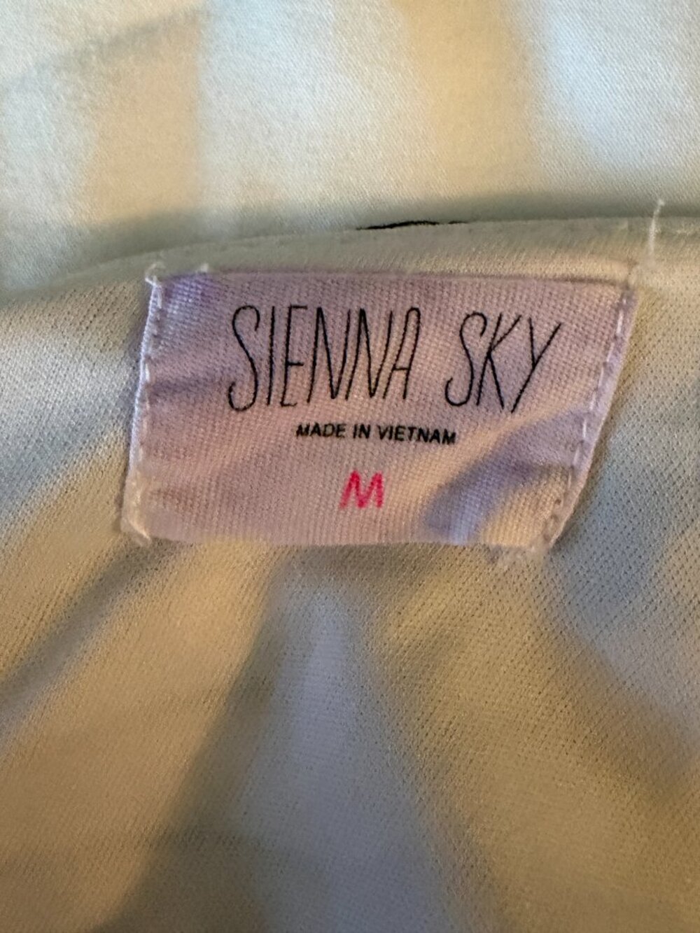Sienna Sky Striped Wrap Jumpsuit – Size Medium - Picture 3 of 5